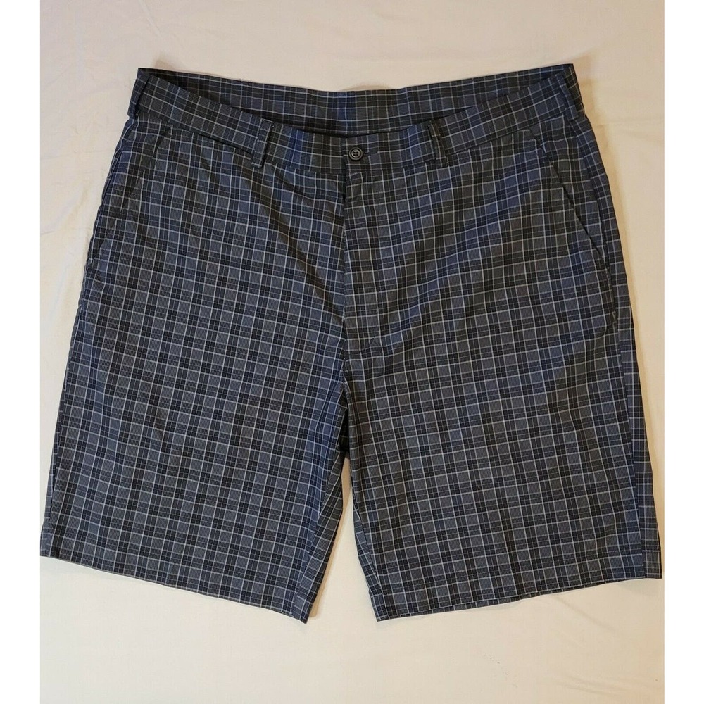 PGA Tour Brand Golf Shorts‎ Dark Plaid Men’s Sz. 38